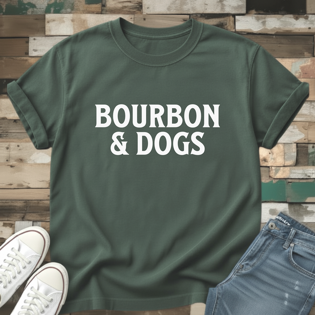 Bourbon & Dogs T-Shirt