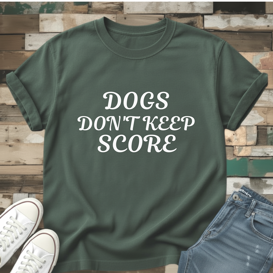 Dogs Don't Keep Score T-Shirt