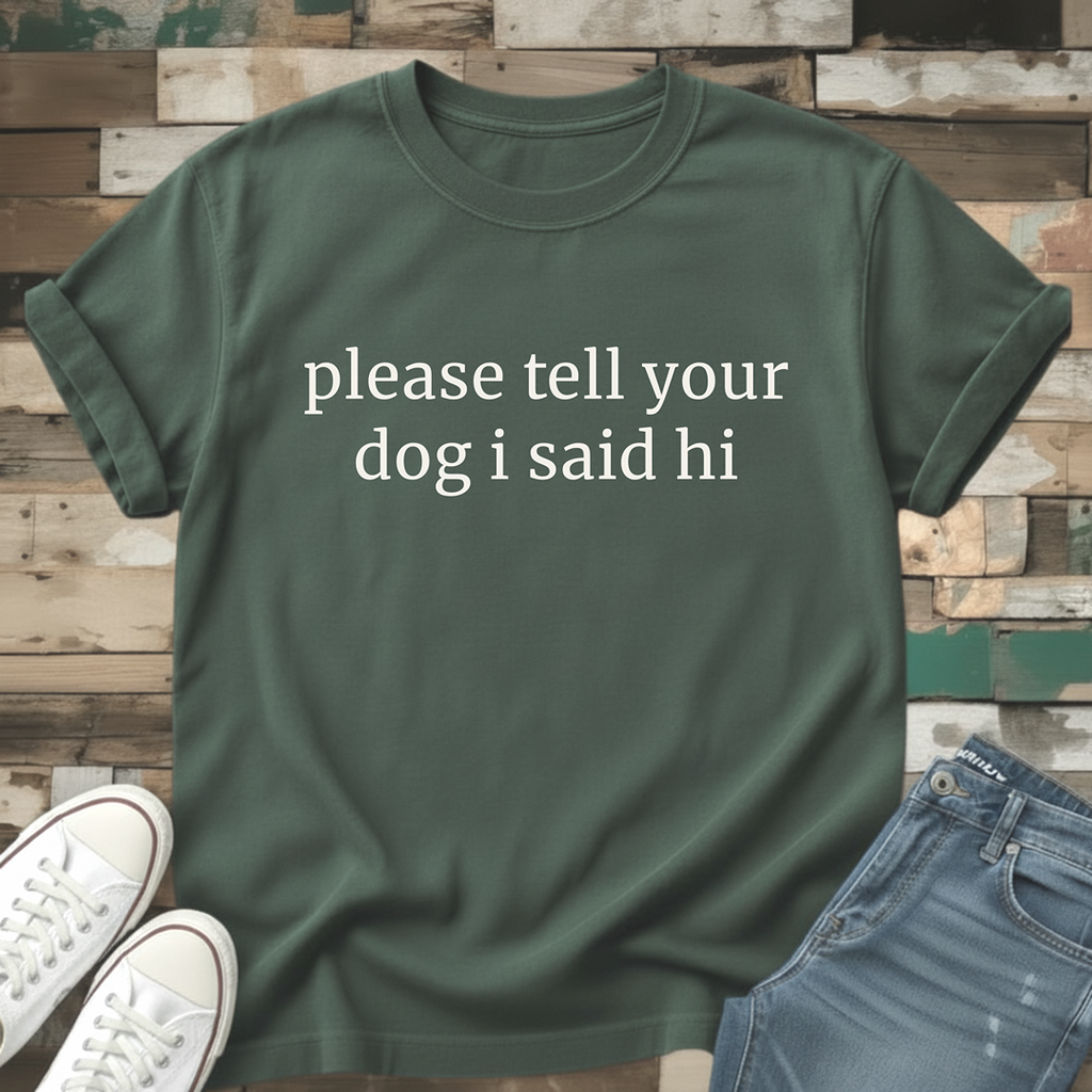 I Said Hi T-Shirt