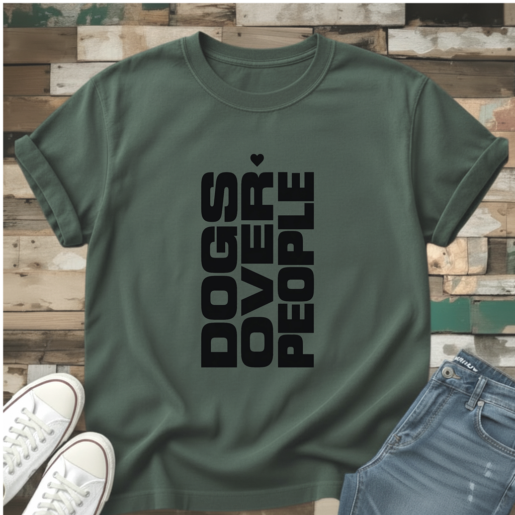 Dogs Over People T-Shirt