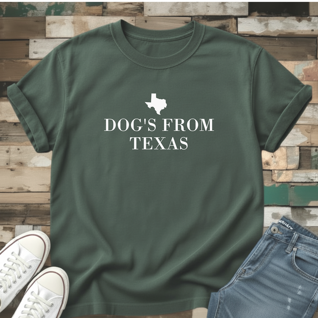 Dog's From Texas T-Shirt