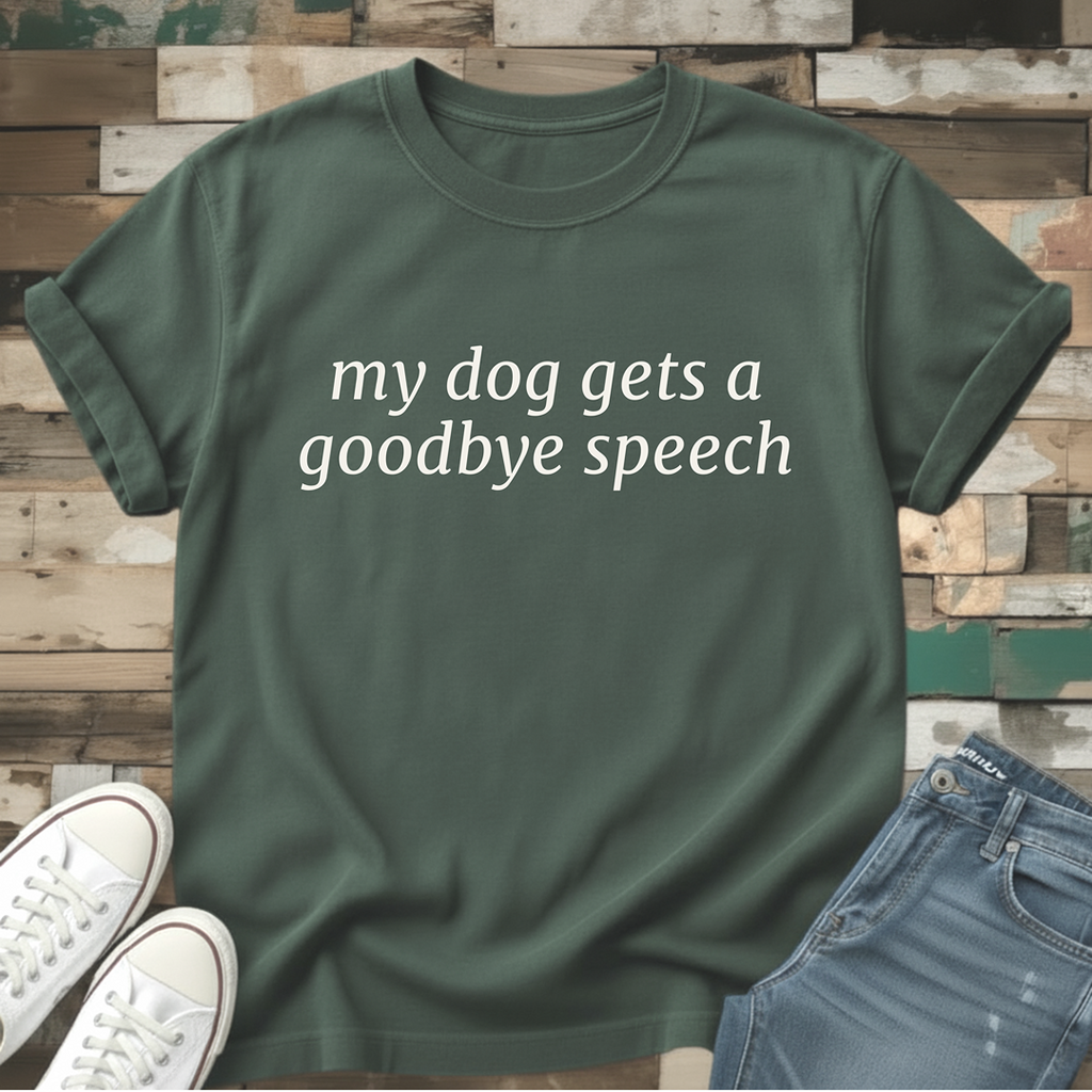 Goodbye Speech T-Shirt