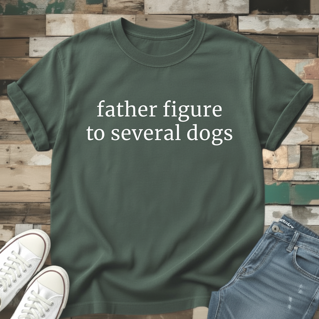 Father Figure To Several Dogs T-Shirt