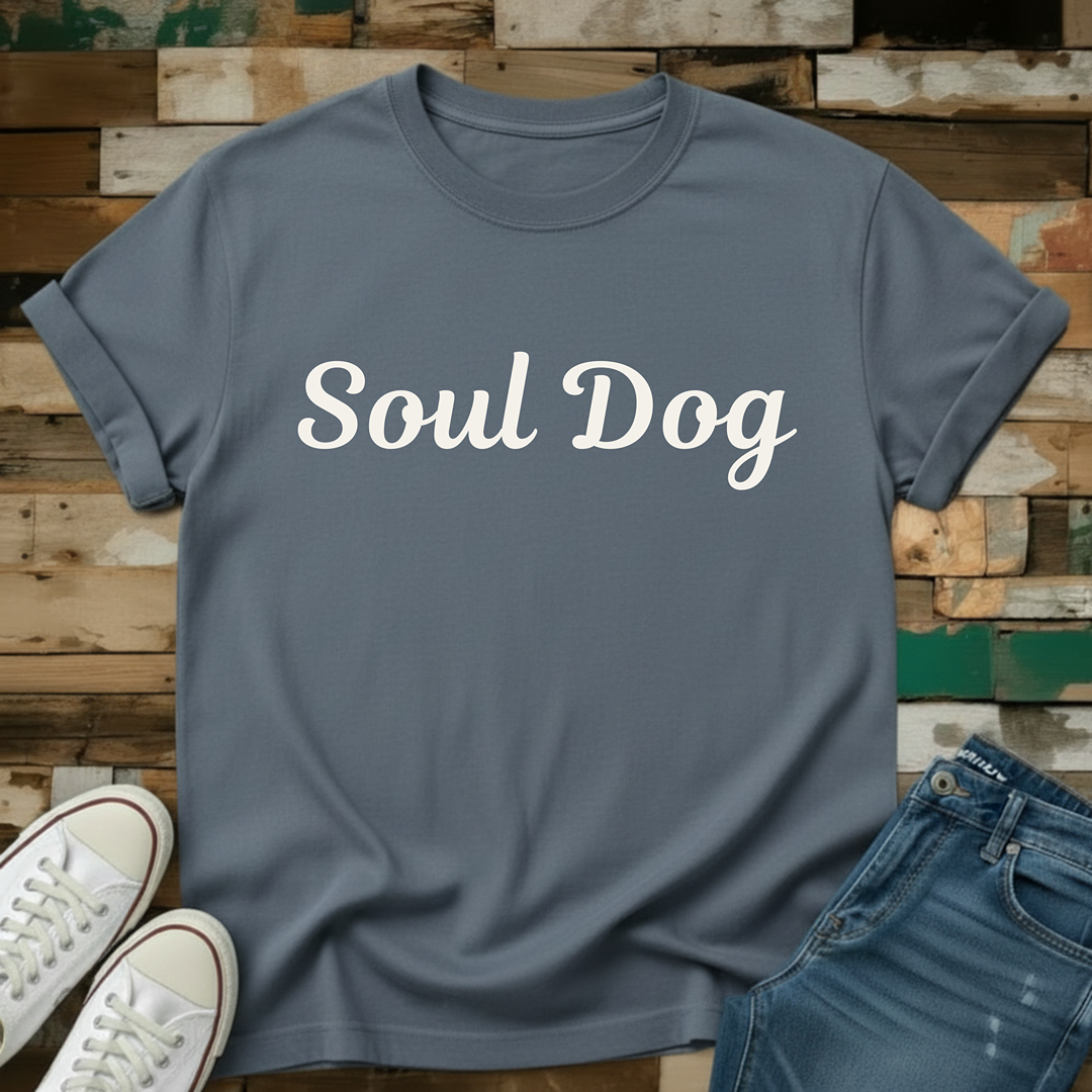 Soul Dog Script T-Shirt