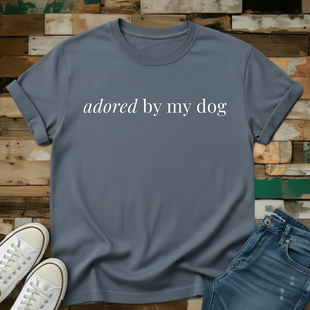 Adored By My Dog T-Shirt