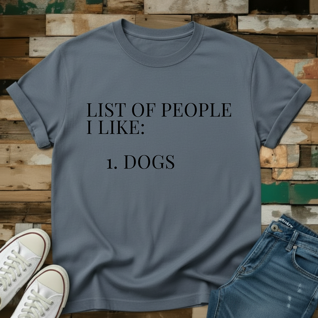 List of People T-Shirt