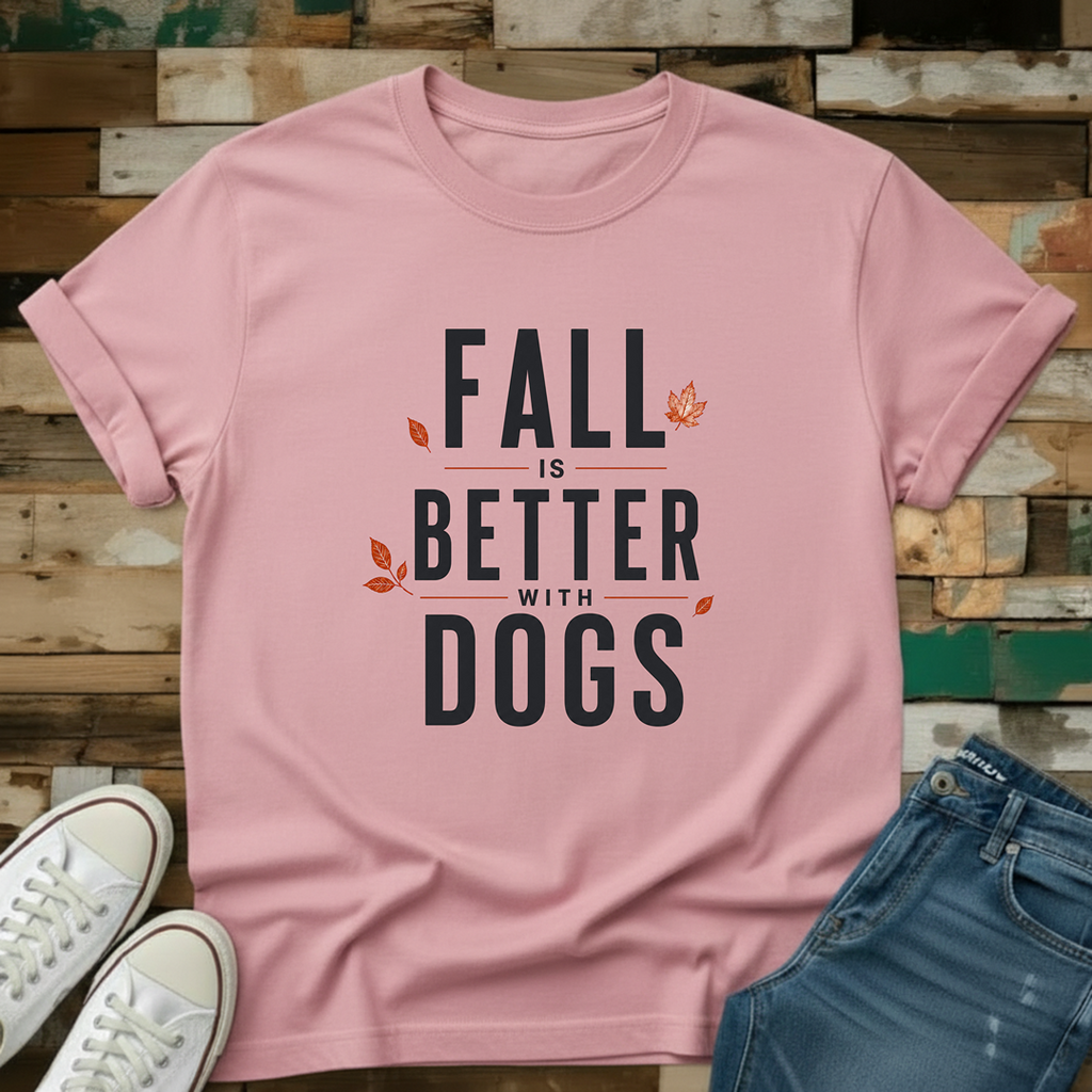 Better With Dogs T-Shirt