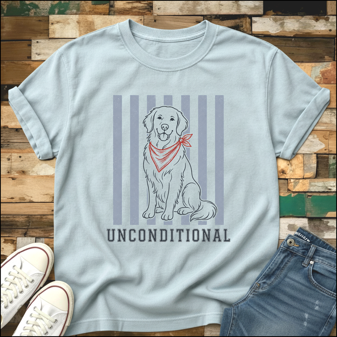 Unconditional--Golden Retriever T-Shirt