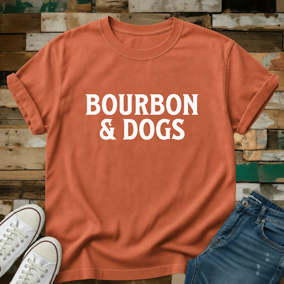 Bourbon & Dogs T-Shirt
