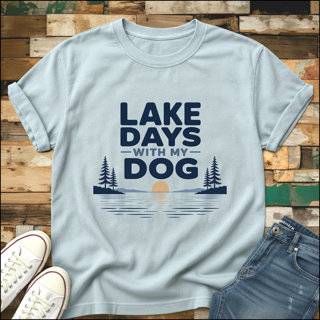 Lake Days With My Dog T-Shirt