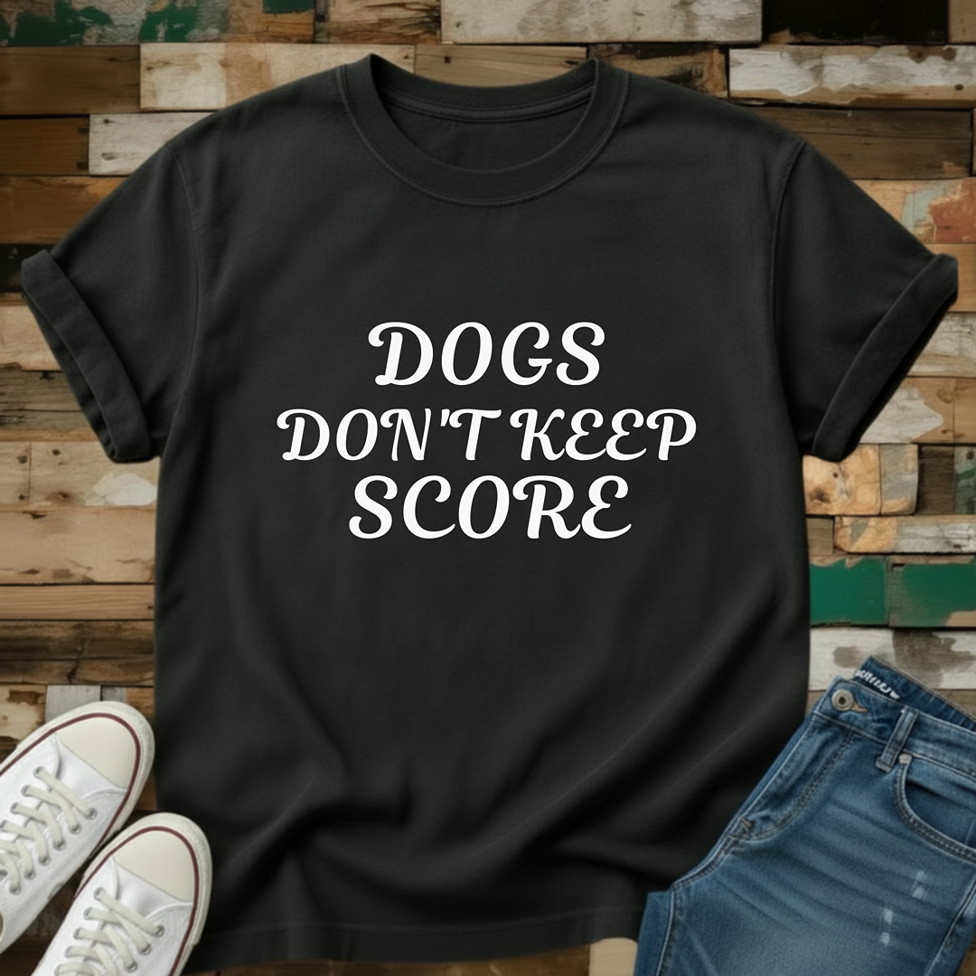 Dogs Don't Keep Score T-Shirt