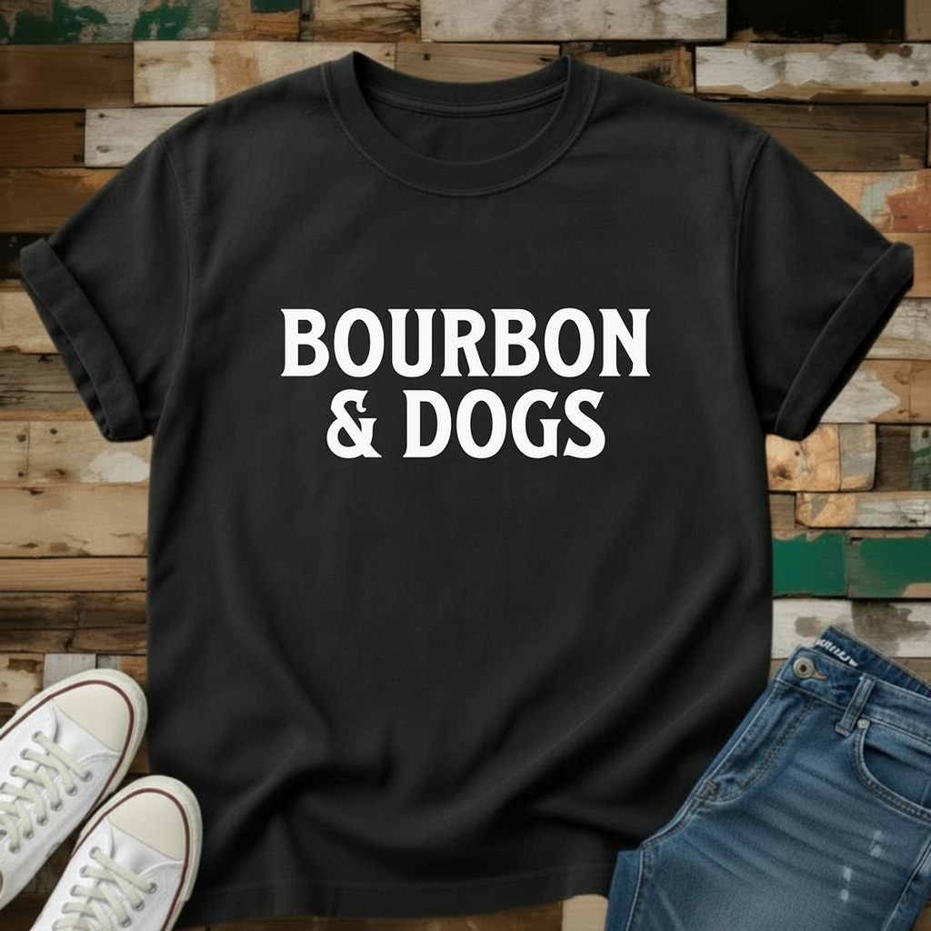 Bourbon & Dogs T-Shirt