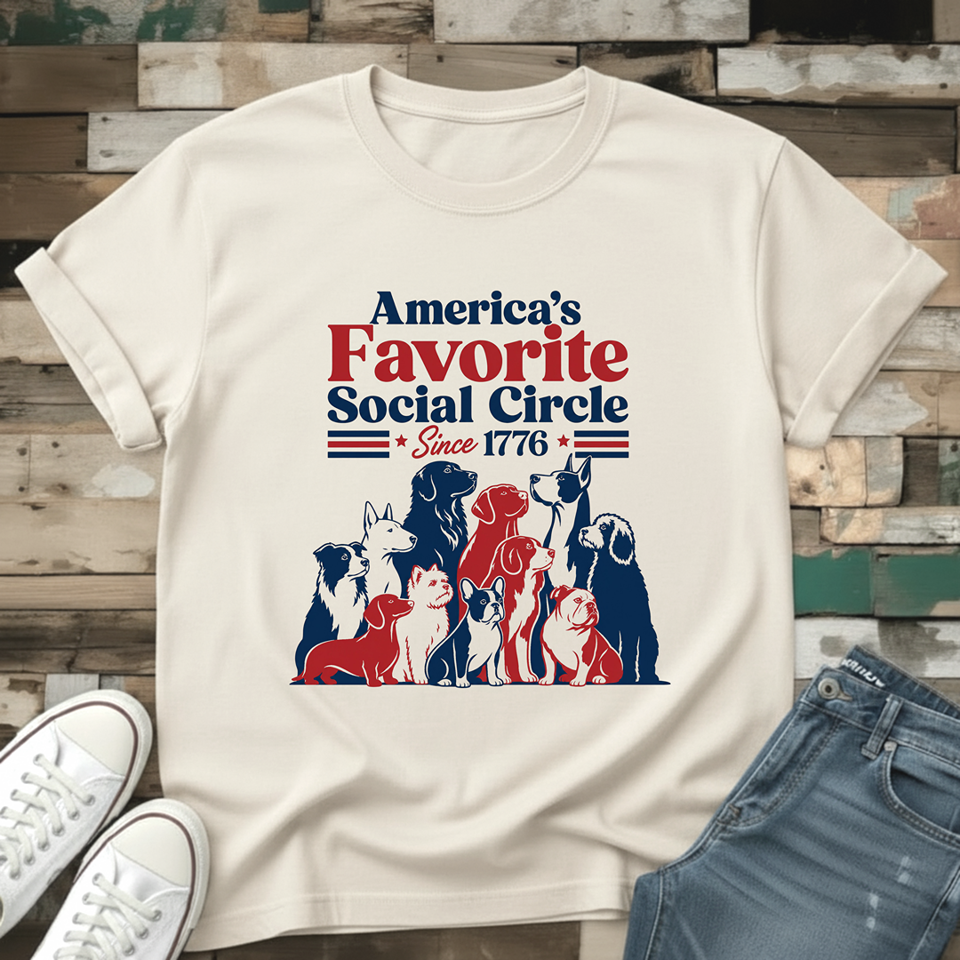 America's Favorite Social Circle T-Shirt