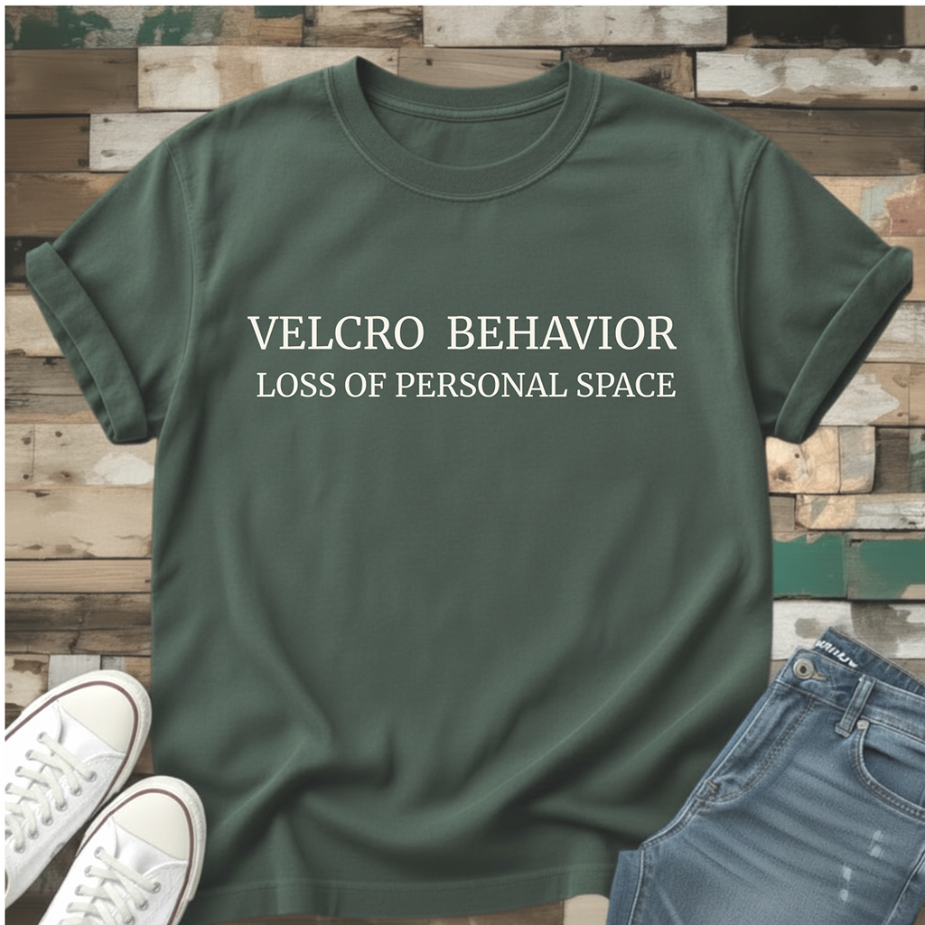 Velcro Behavior Loss Of Personal Space T-Shirt