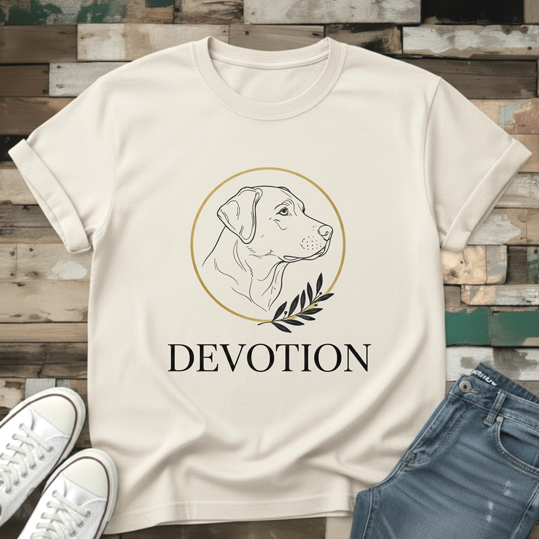 Devotion--Labrador Retriever T-Shirt