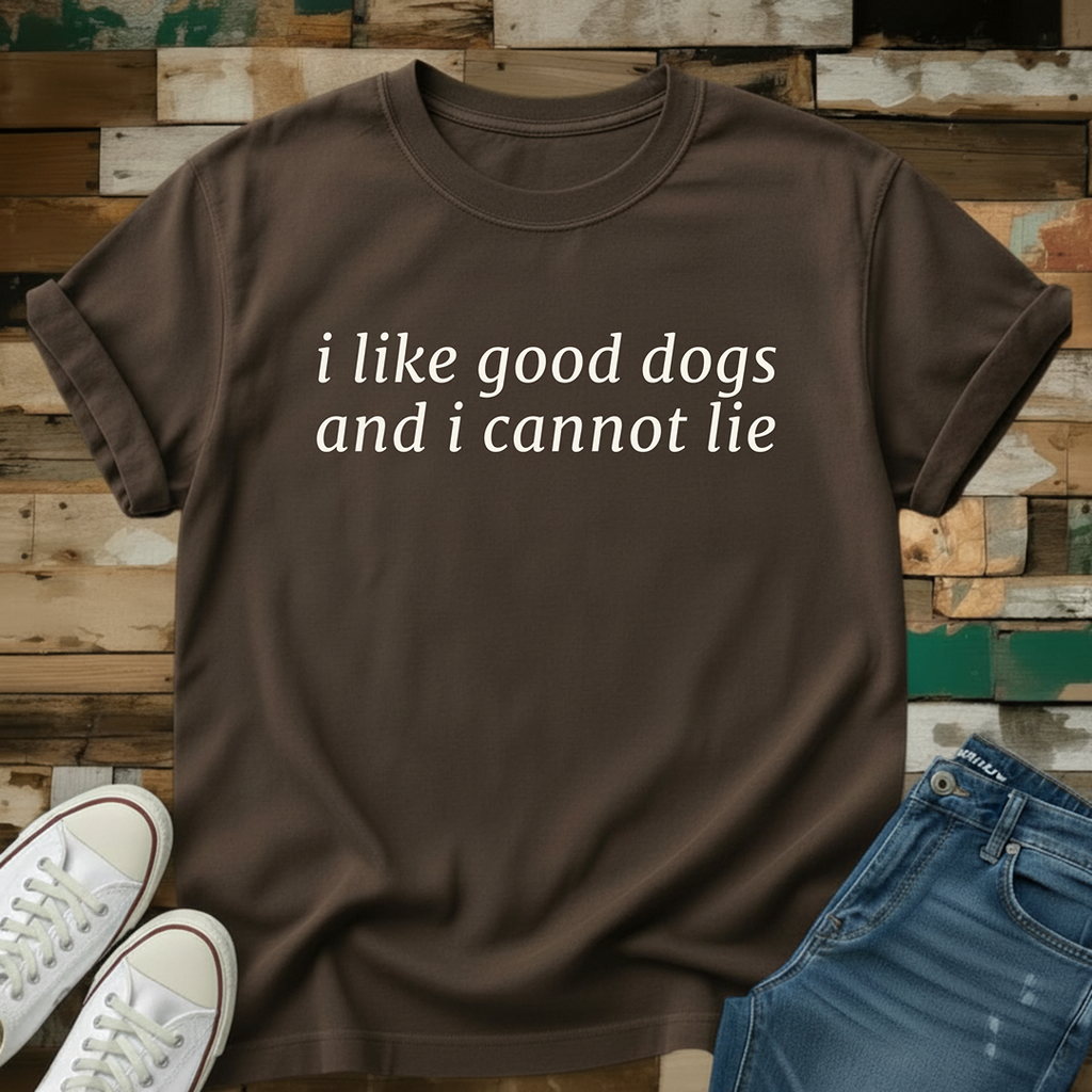 I Like Good Dogs and I Cannot Lie T-Shirt