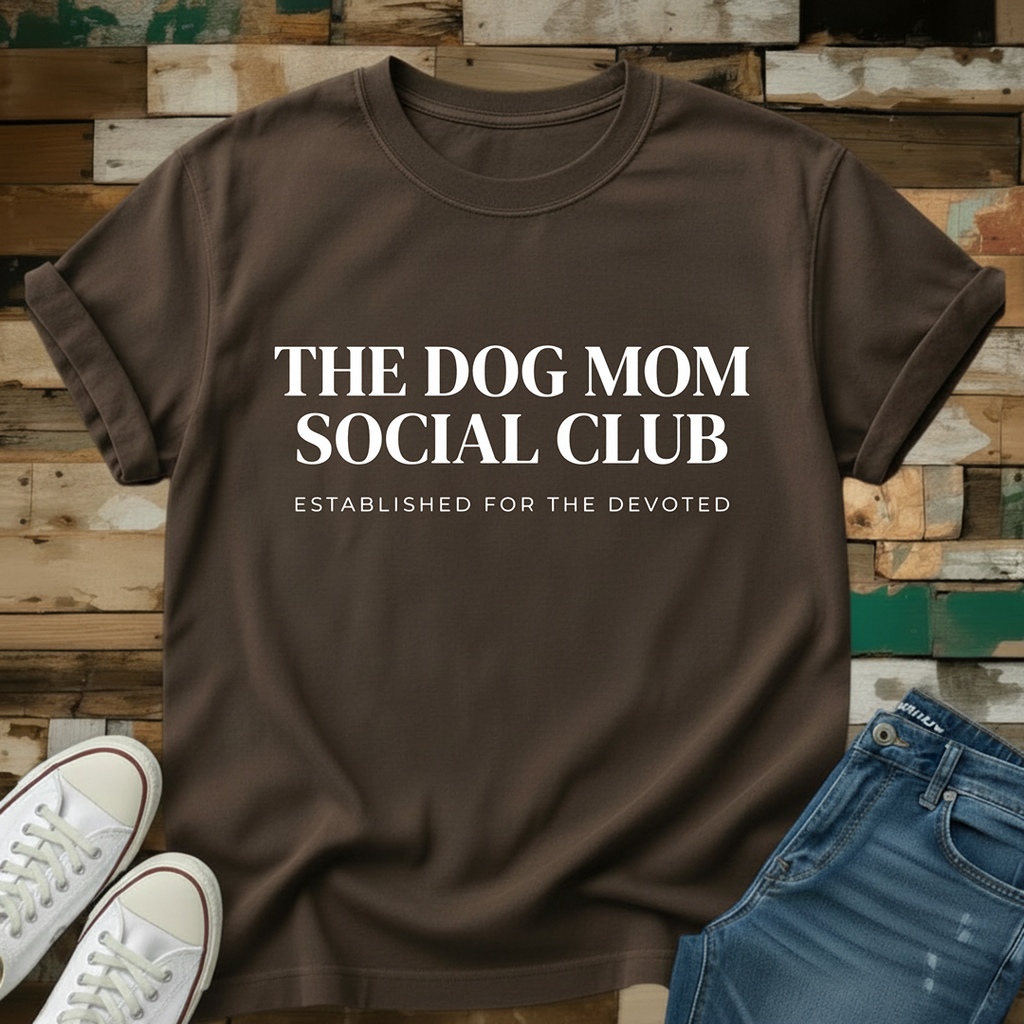 The Dog Mom Social Club T-Shirt