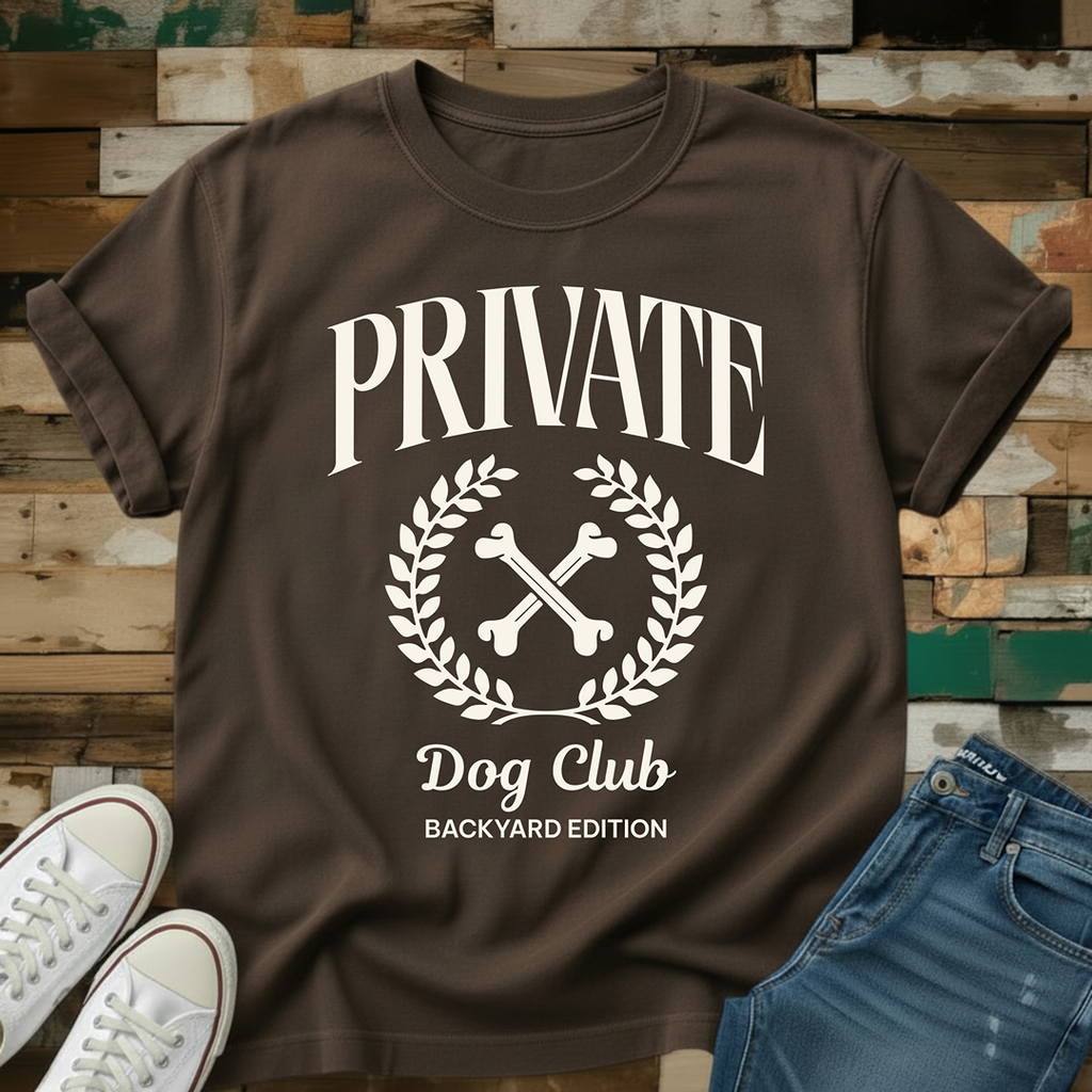 Private Dog Club (Bone) T-Shirt