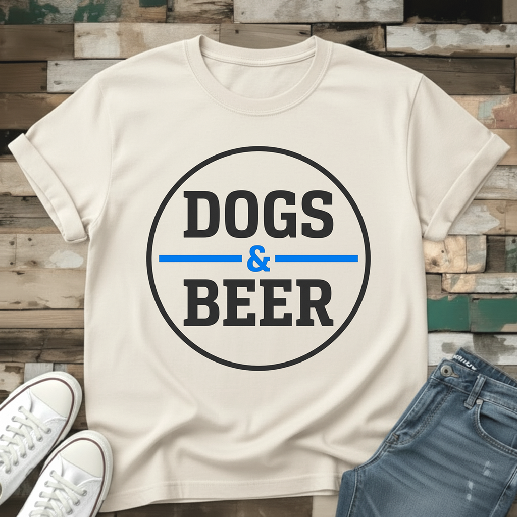 Dogs & Beer T-Shirt