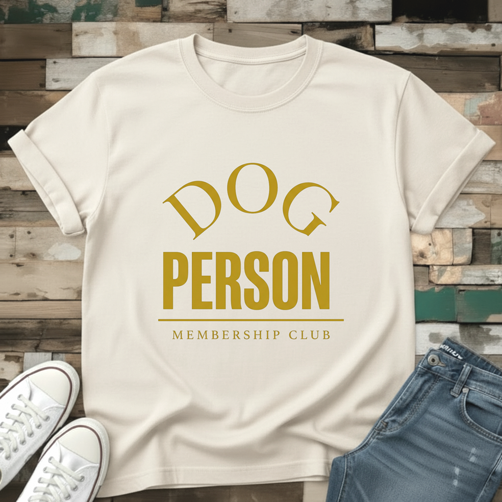 Dog Person Membership Club T-Shirt