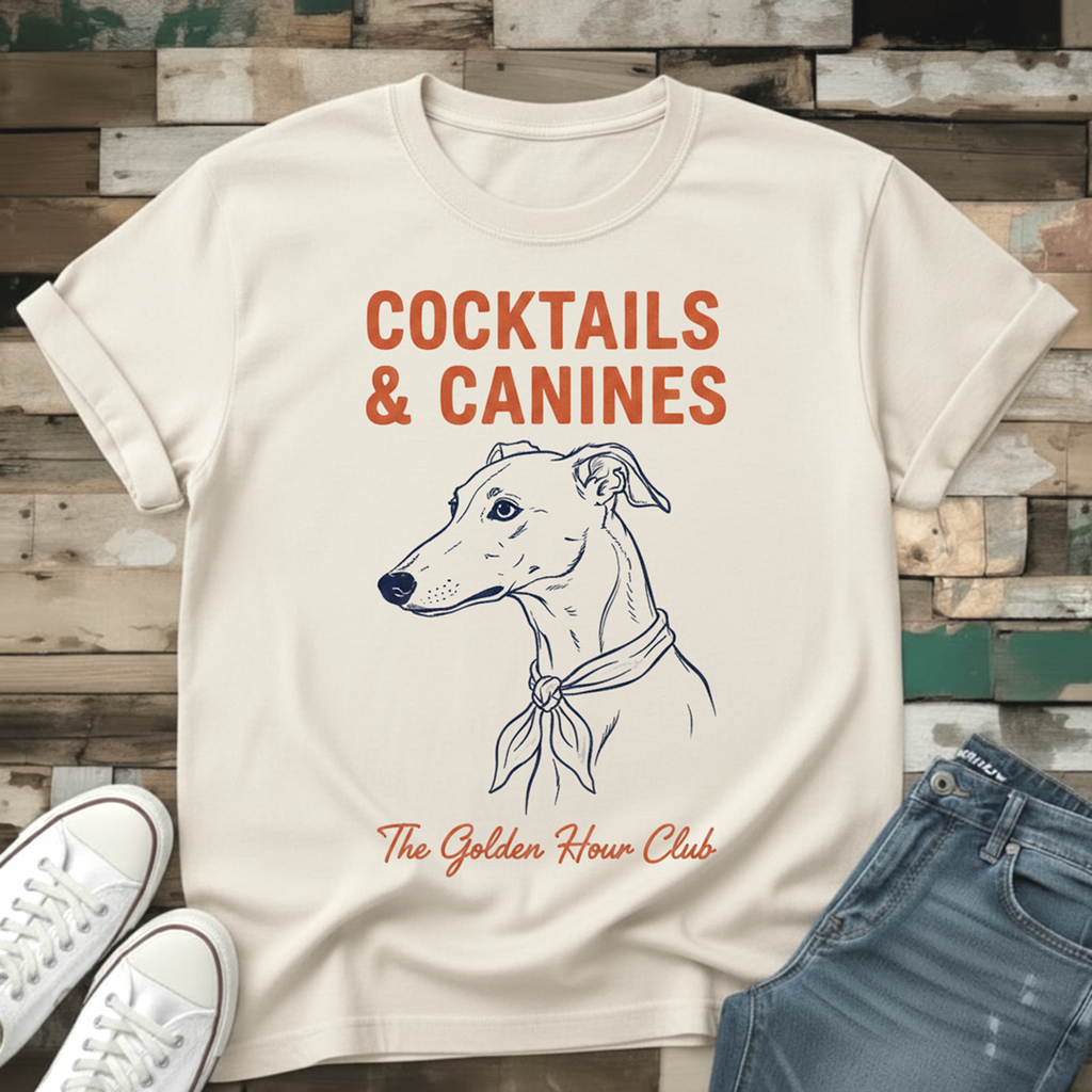 Canines & Cocktails T-Shirt
