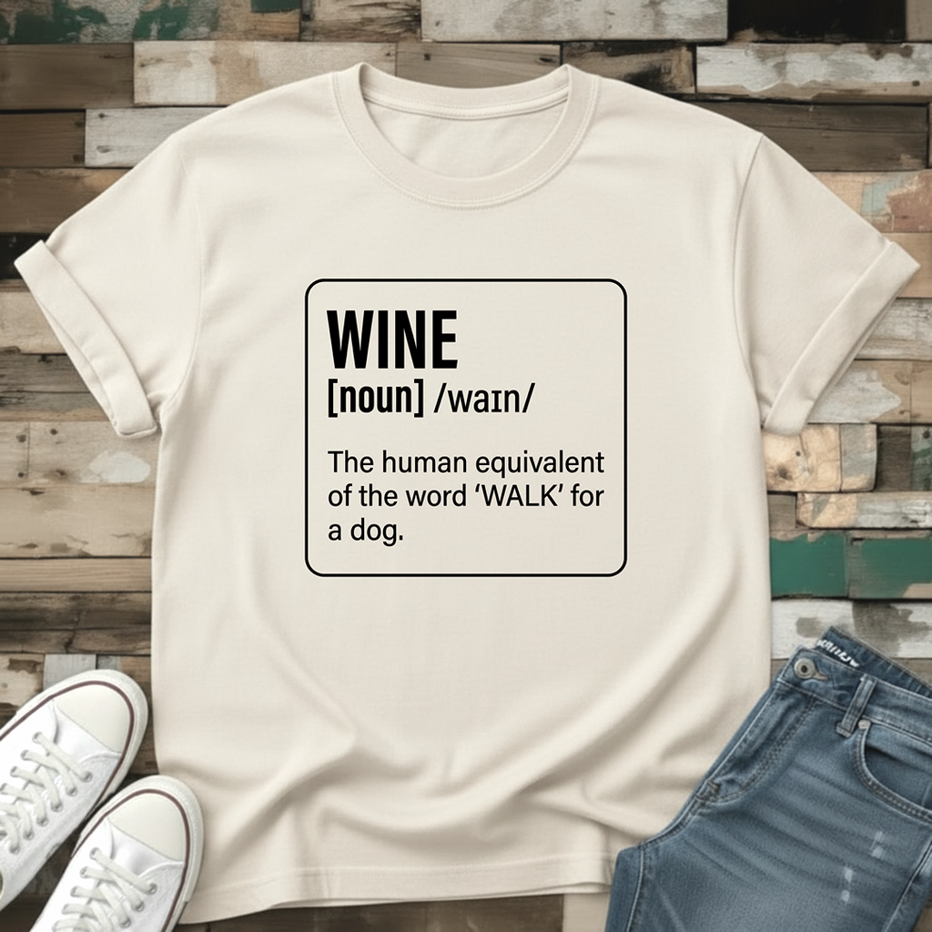 Wine Dictionary Definition T-Shirt