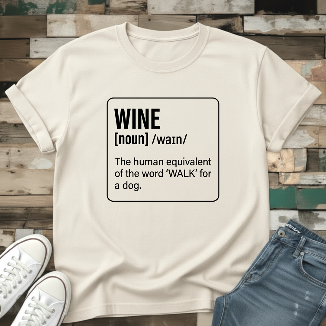 Wine Dictionary Definition T-Shirt