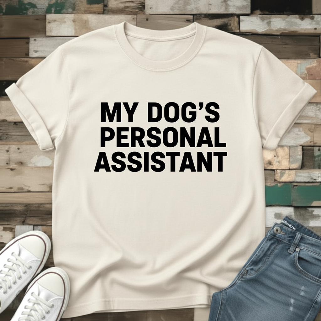 My Dog's Personal Assistant T-Shirt