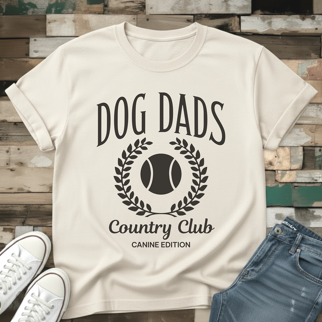 Dog Dads Country Club T-Shirt