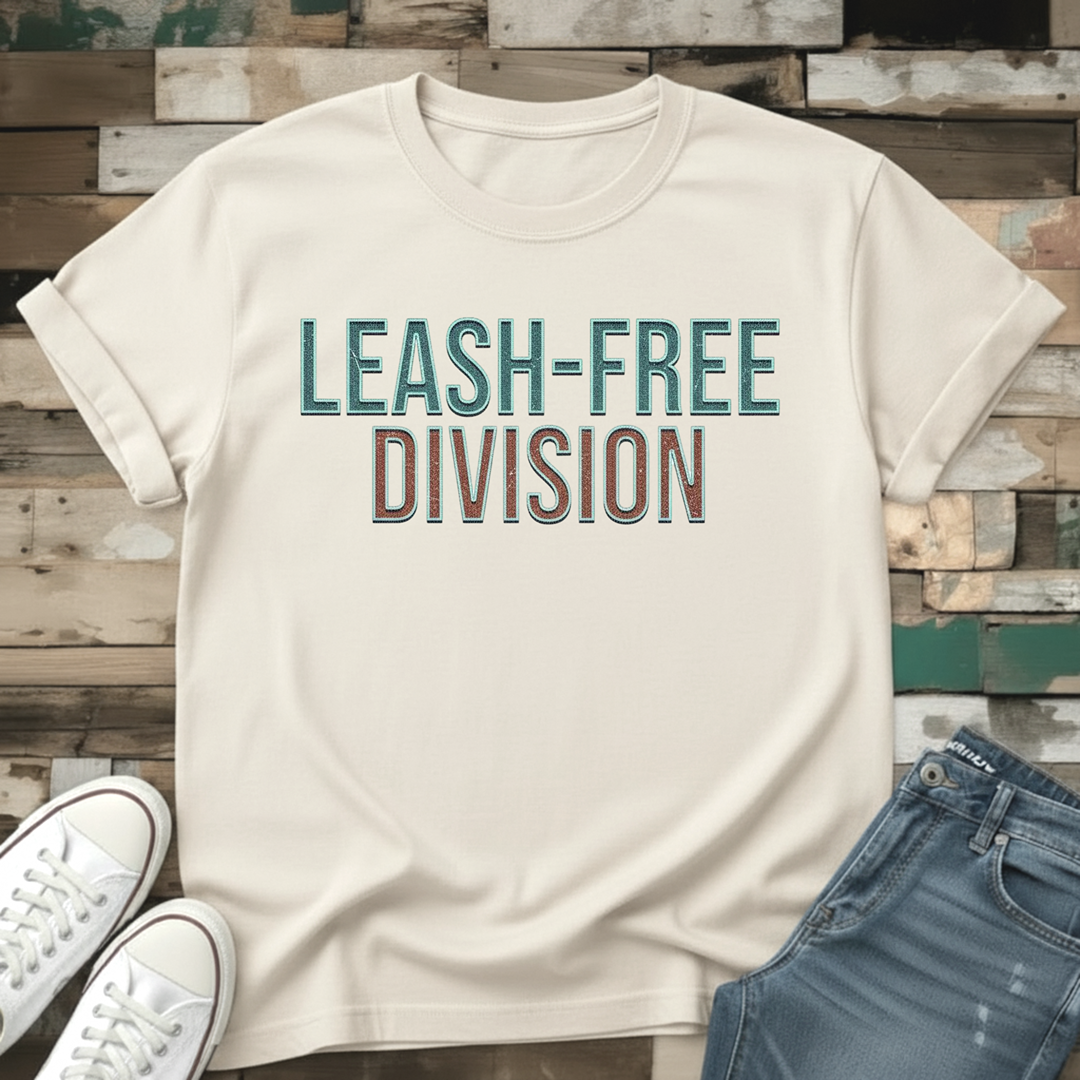 Leash-Free Division: Vintage Edition T-Shirt