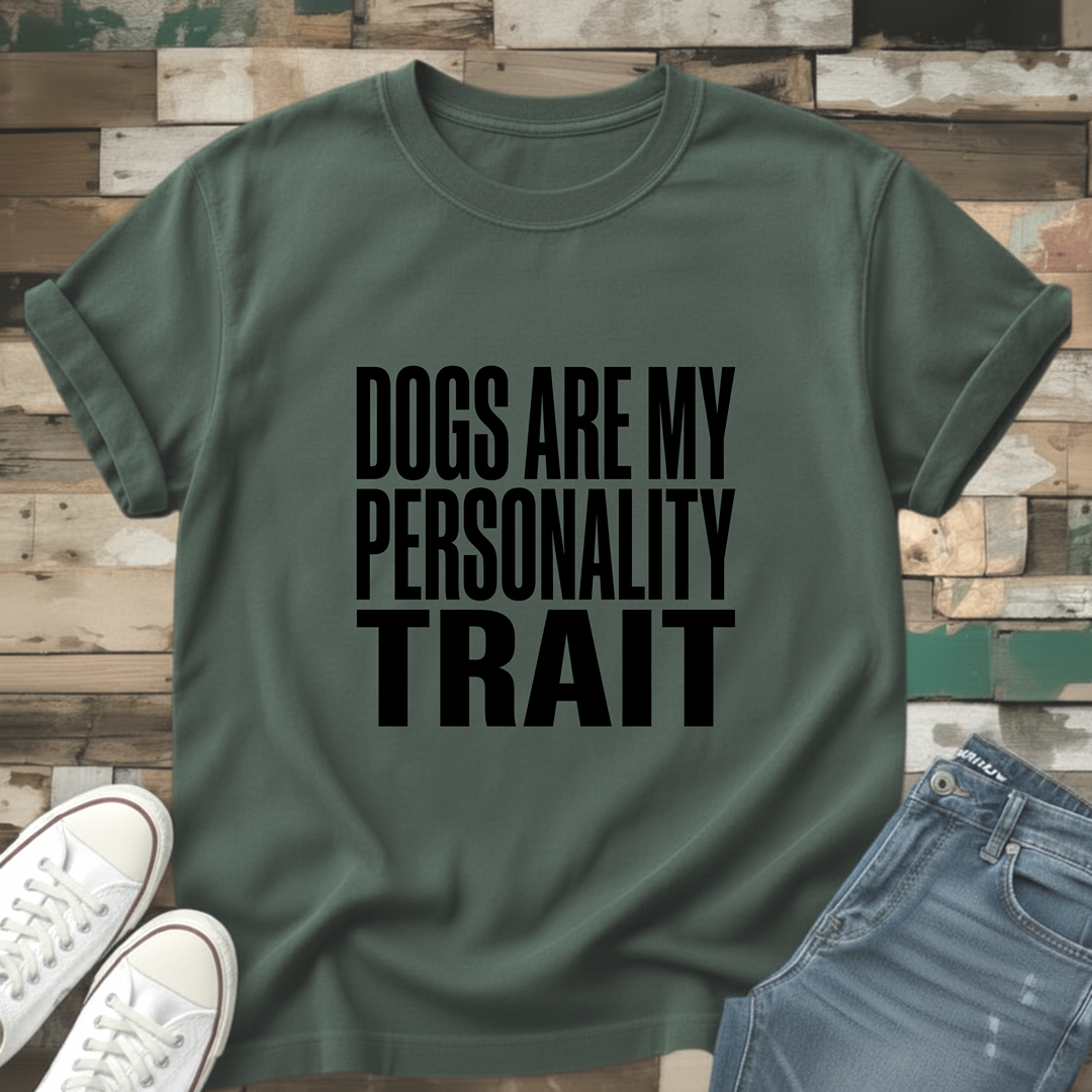 Dogs Are My Personality Trait T-Shirt