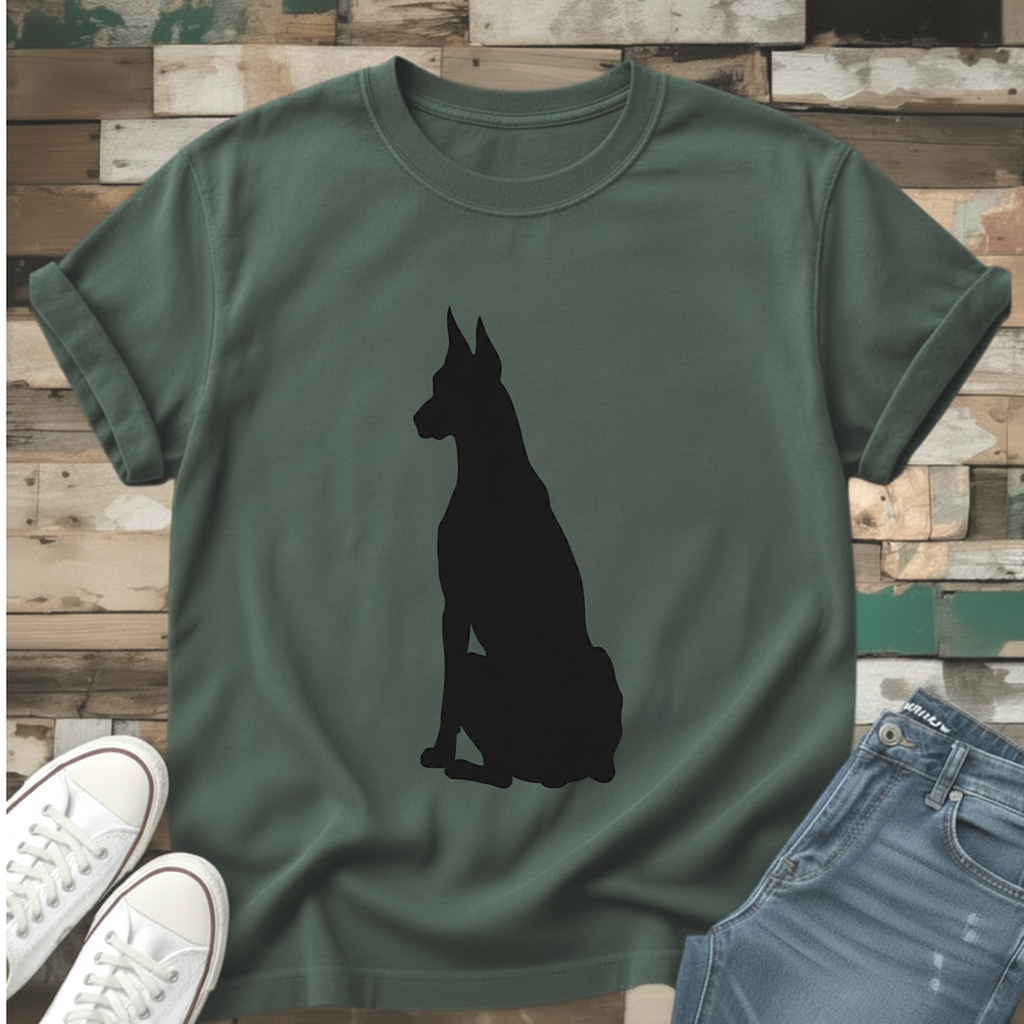 Doberman Silhouette T-Shirt