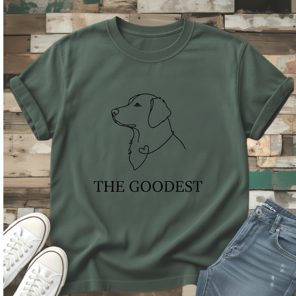 The Goodest--Golden Retriever T-Shirt