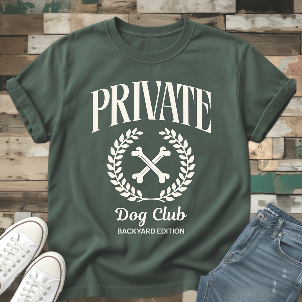 Private Dog Club (Bone) T-Shirt