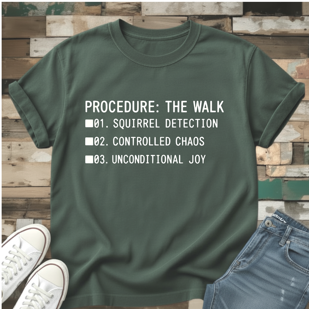 Procedure: The Walk T-Shirt