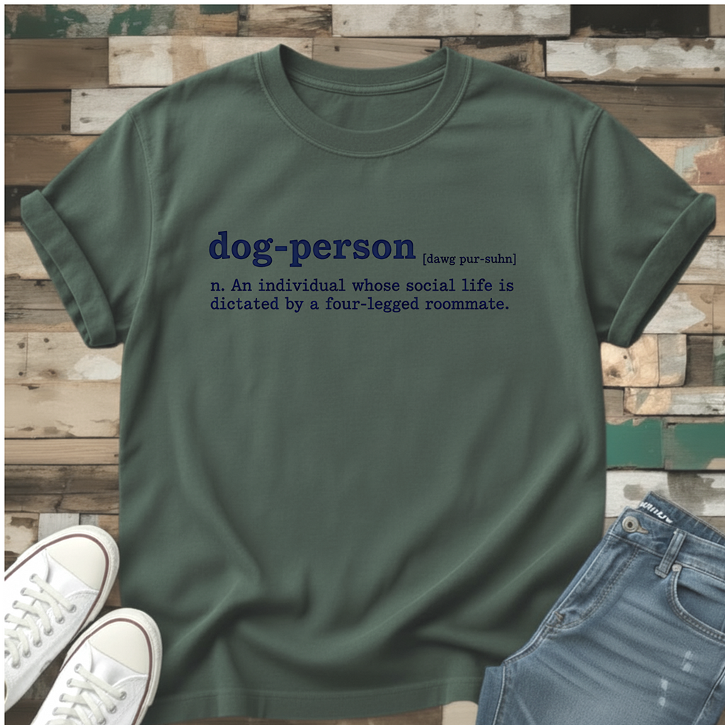 Dog-Person Definition T-Shirt
