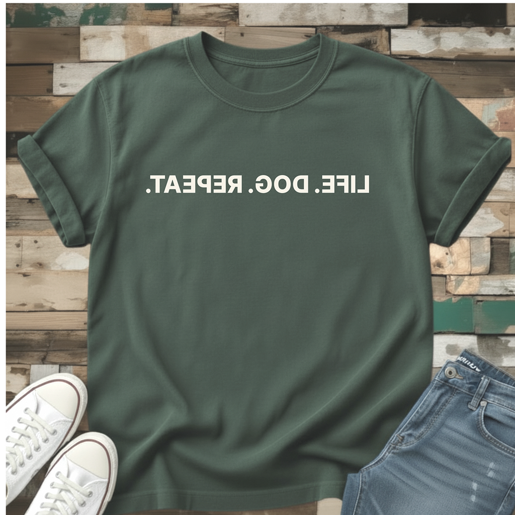 Life. Dog. Repeat T-Shirt