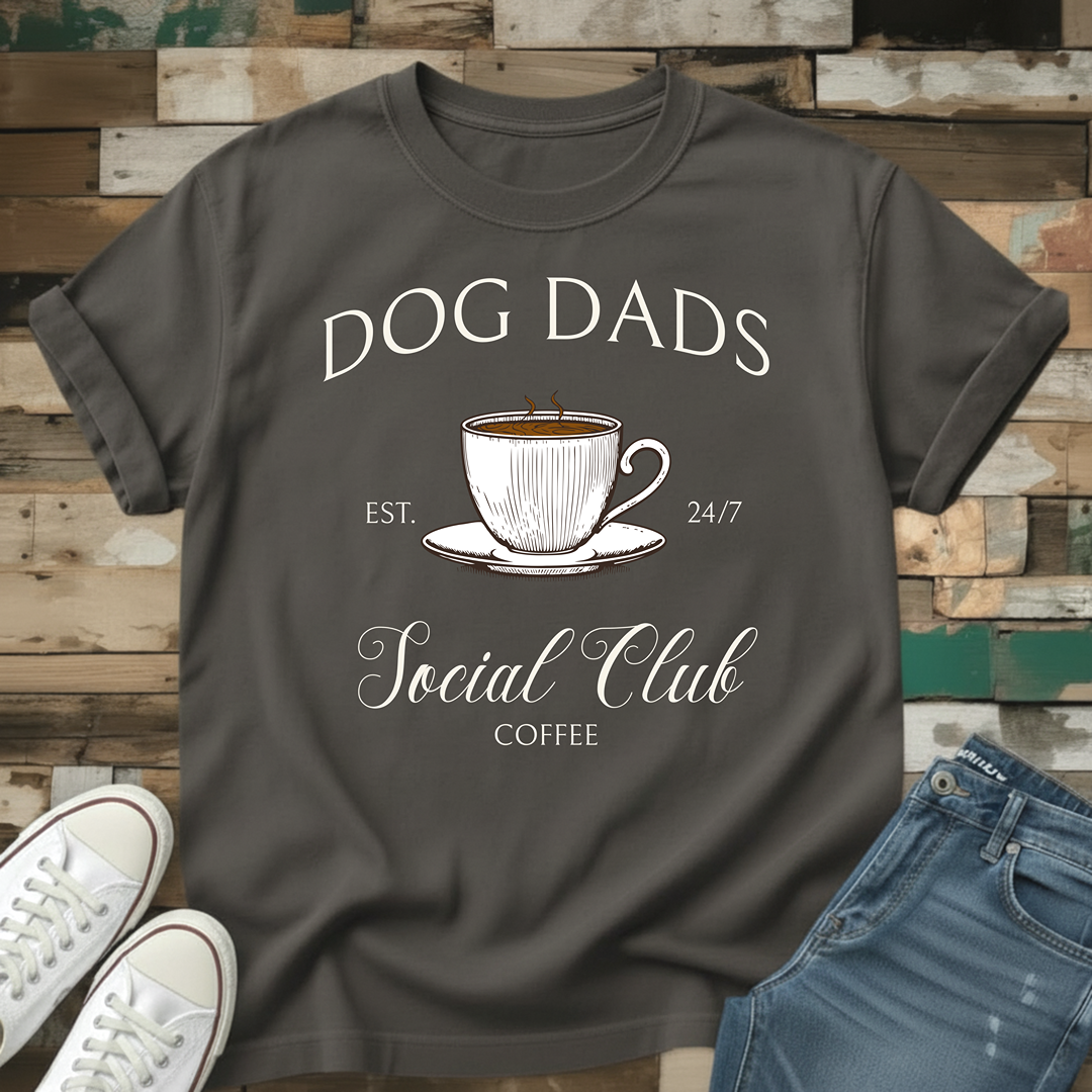 Dog Dads Coffee Social Club T-Shirt